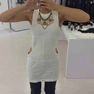 Custom T-Shirt cutout dress