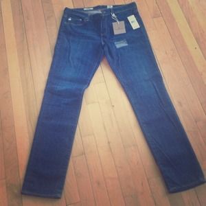 AG "The Stevie" slim straight jeans - new