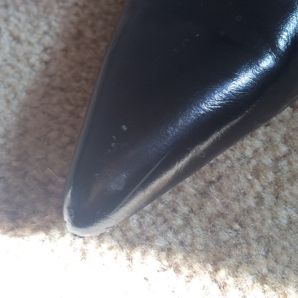 Black Ankle wrapped heels - Picture 3 of 4