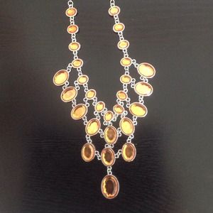 Gorgeous statement necklace and earring set