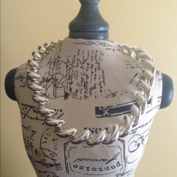 Sterling Silver 925 Heavy San Marco Necklace