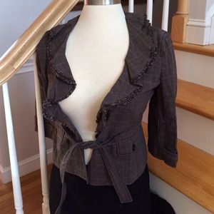 loft plaid jacket