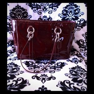 Authentic Red COACH PURSE (on reserve for @pallas)