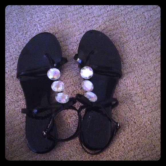 BCBG sandals.