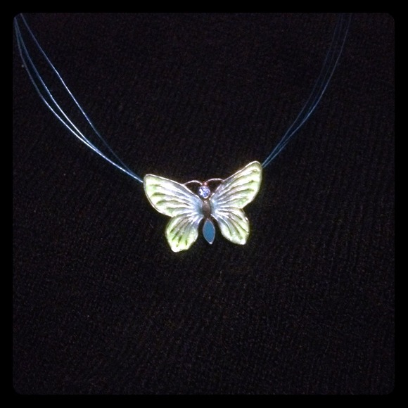 Beautiful butterfly necklace