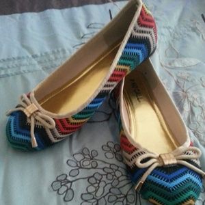 Multi colored Flats
