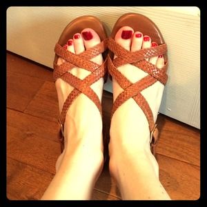 Cole Haan Air Tali leather sandals