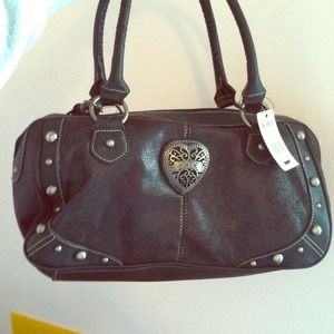 Trendy black purse