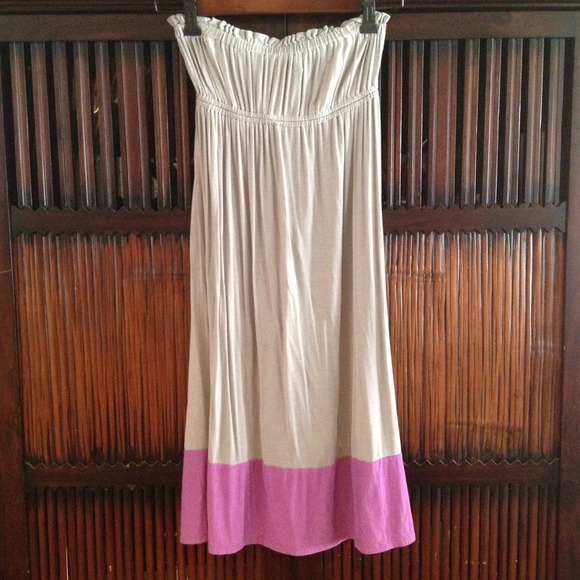 Strapless dress from Lush