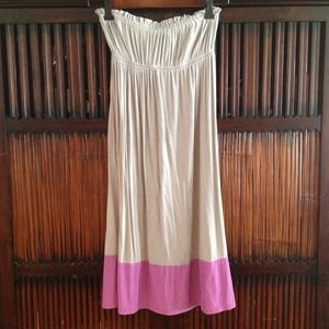 Strapless dress from Lush