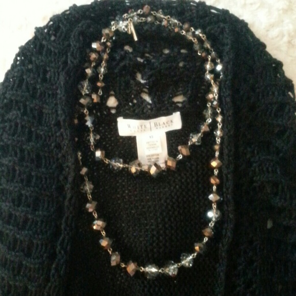 White House Black Market  (WHBM) Sweater Wrap - Picture 2 of 2