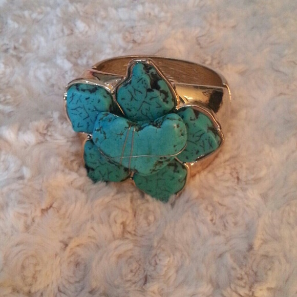 Turquoise Bangle Bracelet - Picture 1 of 3