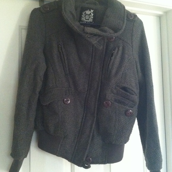 Grey winter jacket