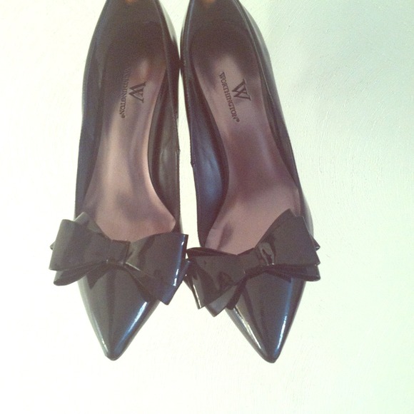 Cute bow tie heels