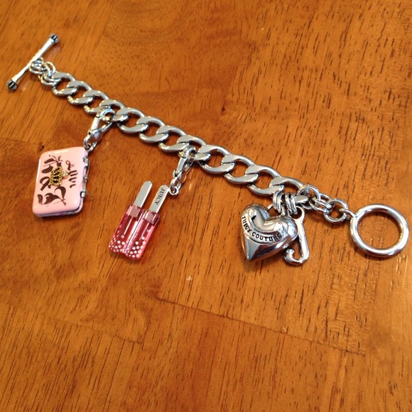 Juicy Couture Charm Bracelet with Two Charms