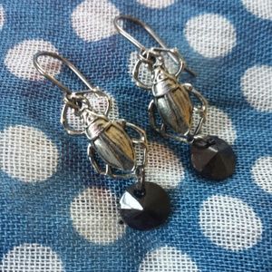Scarab Earrings