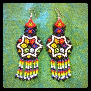 Mexican Beaded Earrings