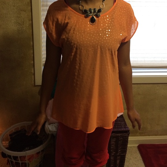 Orange top