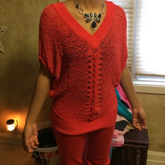 Red sweater