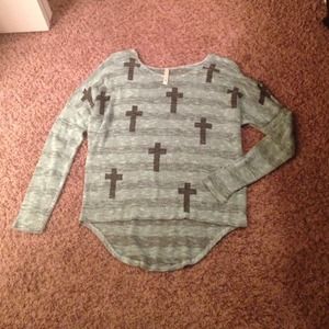 ❗️traded❗️Cross high-low top