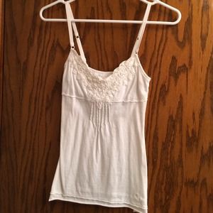 Off white tank top