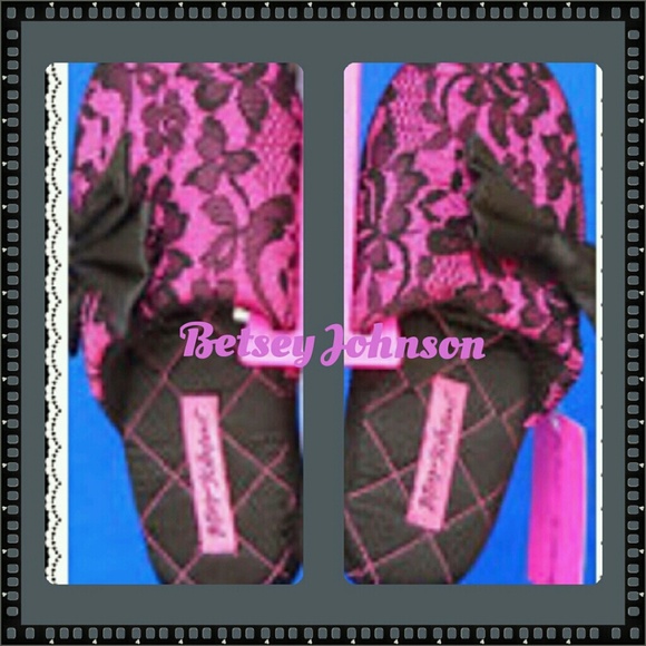 Accessories - BETSEY JOHNSON. SLIPPERS  NWOT