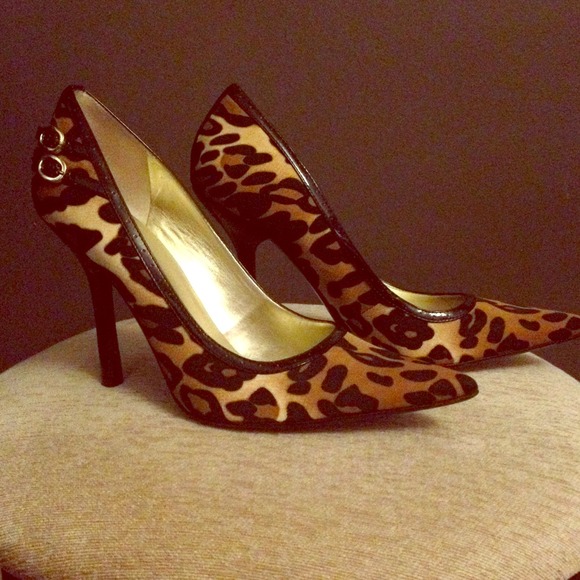 Guess Animal Print Heels
