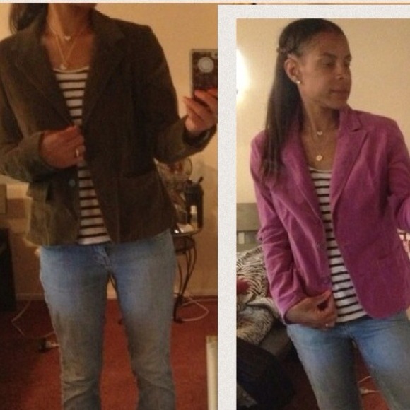 💜Purple/fusia blazer and Olive blazer💚