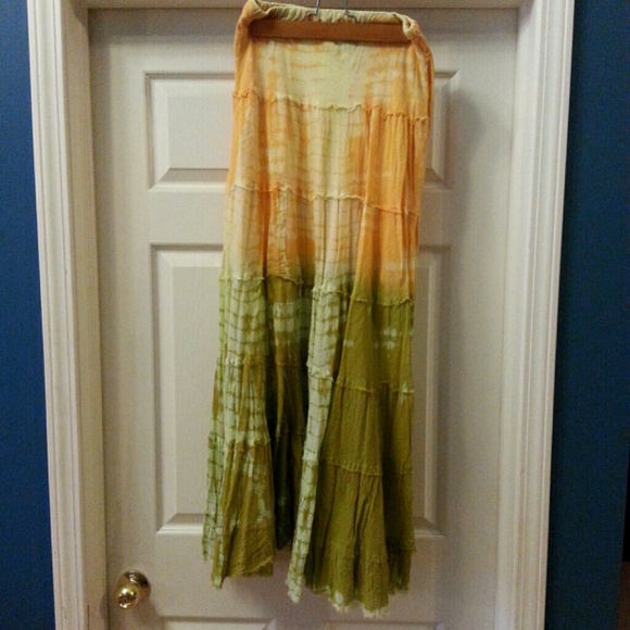 Hippie Ombre skirt