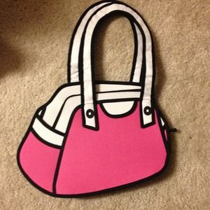 Jump From Paper Pink Purse