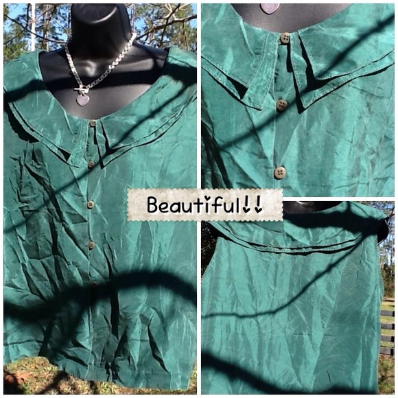 Gorgeous silk top!! - Picture 1 of 1