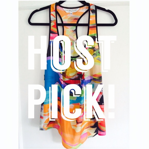 Trina Turk Tops - 💥Host Pick💥Trina Turk neon tank