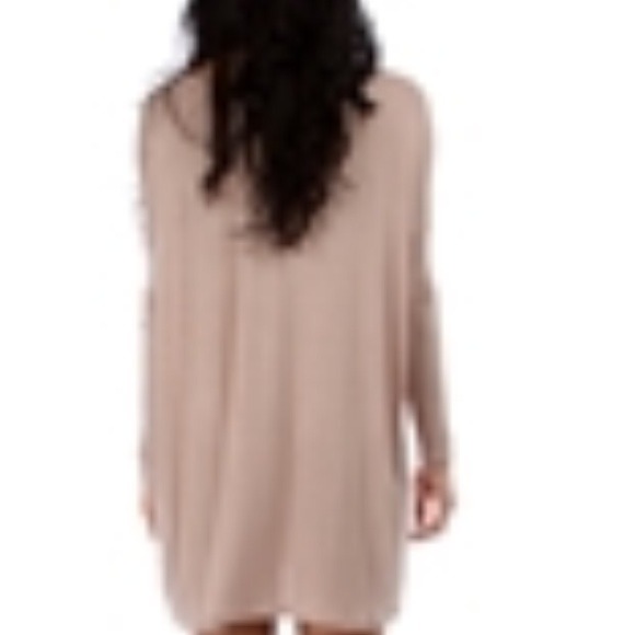 🎉HOST PICK🎉 Mocha Oversized Tunic Dress - Picture 3 of 4