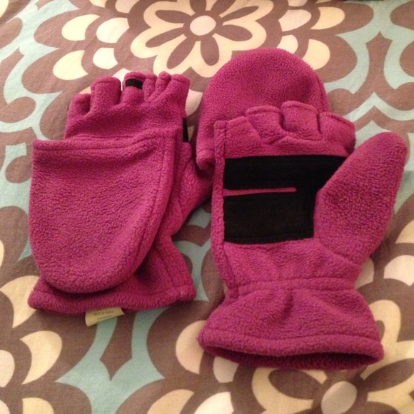 []SOLD[] Polartec winter gloves with flip tops