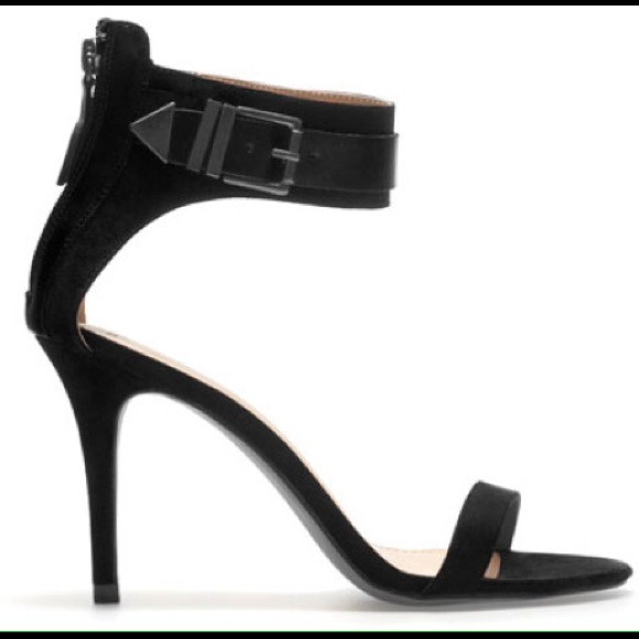 Zara Shoes - ReservedZara Black Sandals With Buckles Size 41/10