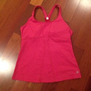 Athleta tank in red heather