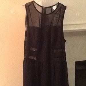 H&M Dresses - H&M Black and Sheer Maxi H&M Dresses - H&M Black and Sheer Maxi