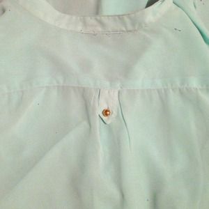 Very cute AQUA dressy shirt!  NWOT