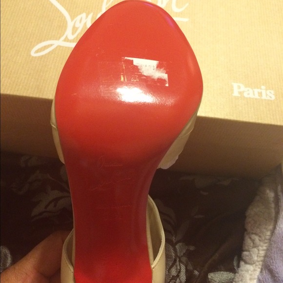 🚫sold🚫Christian louboutin popi kid 100mm - Picture 2 of 4