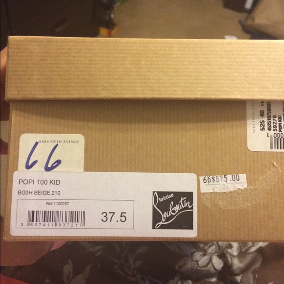 🚫sold🚫Christian louboutin popi kid 100mm - Picture 4 of 4