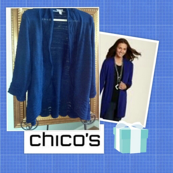 Chico's Sweater~Size 2 (10/12)