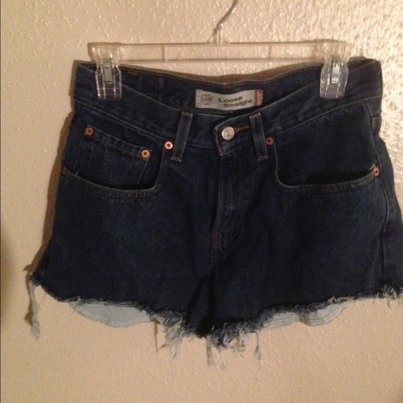 Levi's Jeans - DIY demin cut off shorts Levi's Jeans - DIY demin cut off shorts