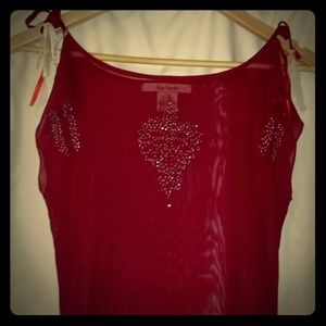 Free People sheer top