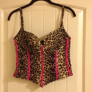 Leopard Ashlee top
