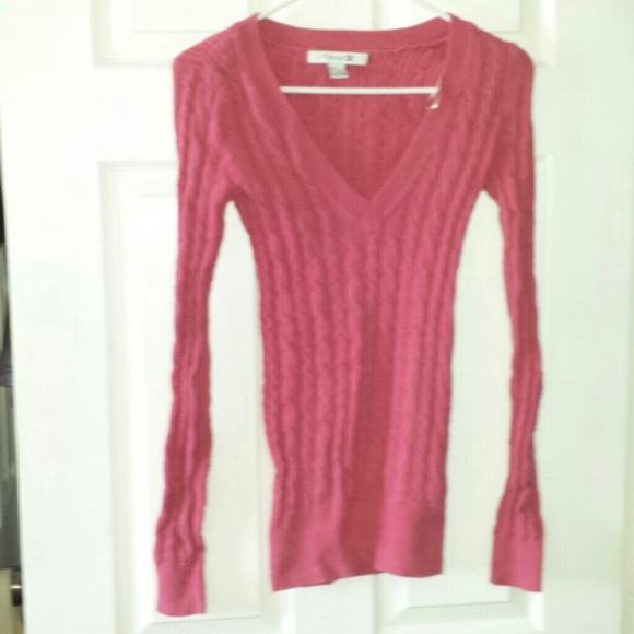 Fitted Salmon knit Sweater (S)