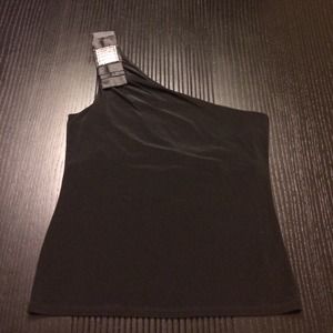 White House Black Market One Shoulder Top