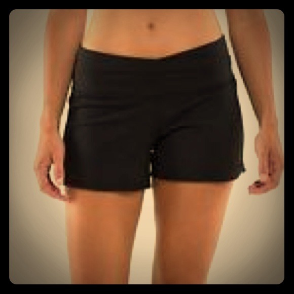 Lululemon Black Astro Shorts