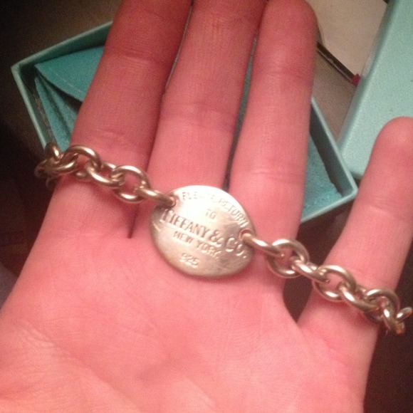 authentic Tiffany & co. link bracelet
