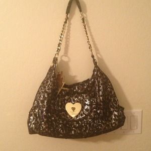 💕Betsey Johnson💕 leopard purse