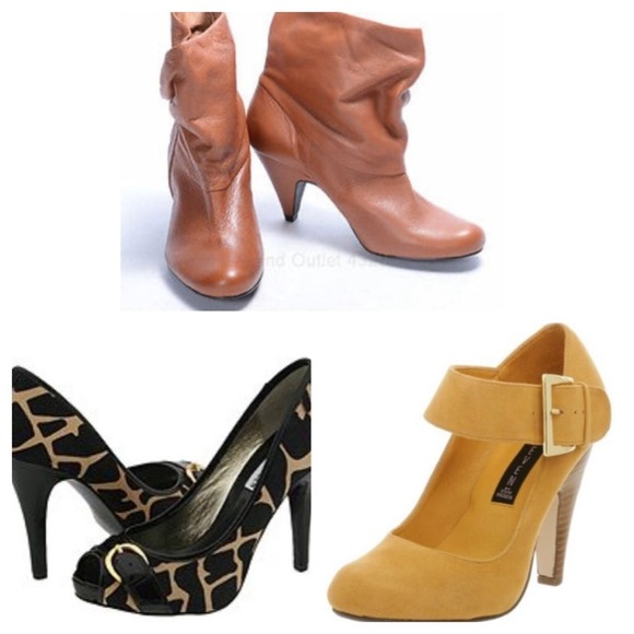 3 pairs of Steve maddens 6.5